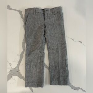 Grey wool 3T dress pants